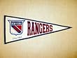 New York Rangers - Vintage Hockey (Pennants)
