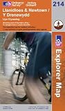 Llanidloes and Newtown: Y Drenewydd (Explorer Maps) (OS Explorer Map)