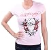 ED HARDY Christian Audigier Platinum Womens T-Shirt Pink Size M