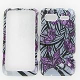 HTC Radar 4G Purple Butterfly Protective Case