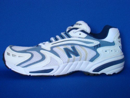 New Balance 752 Weite D Laufschuhe weiß/blau, Größe:37.5