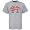 Arkansas Razorbacks Ash Flocking T-shirt
