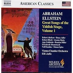 Great Songs of the Yiddish Sta