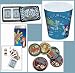 Futurama Playing Cards, Trash Can, Coaster Set, Tin Litho Collectible 4 Piece Set