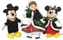 Caroling with Mickey and Minnie