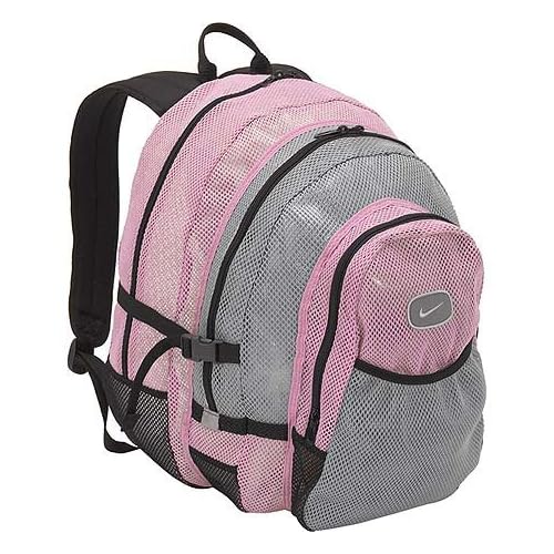 Nike Mesh XL Backpack (Real Pink/Silver/Black)