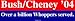 Bush/Cheney '04 Over a billion Whoppers served. Large Bumper Sticker