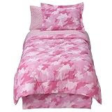 Camouflage Bed-in-a-Bag - Pink (Full)