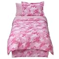 Camouflage Bed-in-a-Bag - Pink (Full)