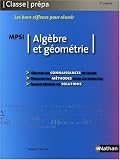 Algèbre et géométrie MPSI