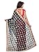 Shonaya Pink &Blue Georgette Patch work saree &Unstitched Blouse Piece,Free Size