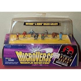 Microverse Batman and Robin Rogues Gallery 8 Figures by Adventures of Batman and Robin