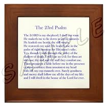 The 23rd Psalm Framed Tile