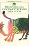 Canciones y poemas para ni�os (Spanish Edition)