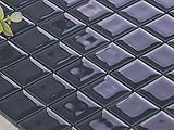 美濃焼モザイクタイル 25mm角 ネイビーブルー PT25-N3