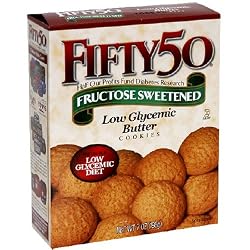 Fifty-50 Butter Cookies, 7-Ounce Boxes (Pack of 6)