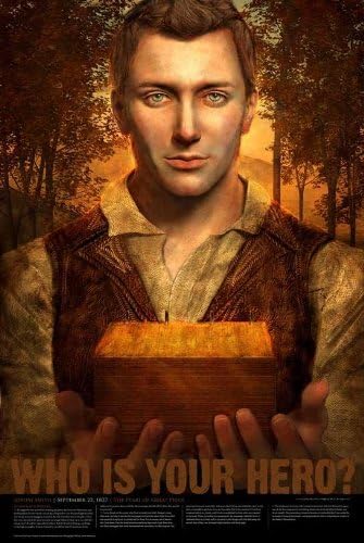 LDS Church History Hero Poster 24"x 36" Matte Finish Print - Joseph Smith Poster - Joseph Smith History