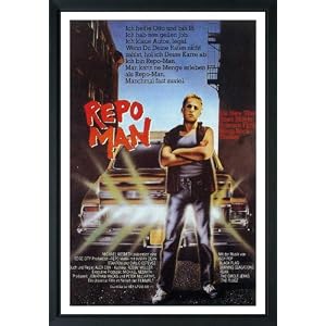 Repo Man 1983 German 11x17 Mini MOVIE POSTER