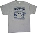 Family Guy Chicken Fight Rematch T-shirt Gray