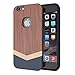 iPhone 6S Case,Slicoo Wood Slim Wooden Case for iPhone 6S / Apple iPhone 6 - Rosewood
