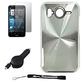 Premium Metallic Silver Design Cover / Snap On Crystal Protective Hard Chro ....