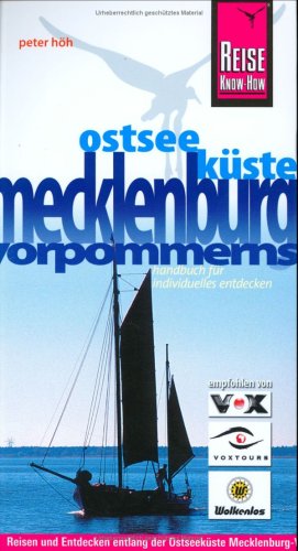 Cover image : Ostseekueste Mecklenburg-Vorpommerns. Urlaubshandbuch zum Erleben und Entdecken