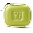 Travel KeyChain Case for SanDisk Sansa Clip 2 GB MP3 Player "Earphones set fits too!!!" + Includes a 4-inch eBigValue Determination Hand Strap as a gift!!
