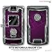 Razr V3 Carbon Fiber Purple and Chrome WraptorSkinz Skin for Motorola Razor by TuneTattooz