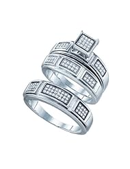 0.29CTW DIAMOND FASHION TRIO SET
