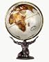 Replogle Globes Atlas Globe, 12-Inch, Bronze Metallic