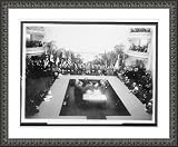 Historic Print (XL): Secty of State Hughes signing the treaties resulting from the Conference of Limitation o