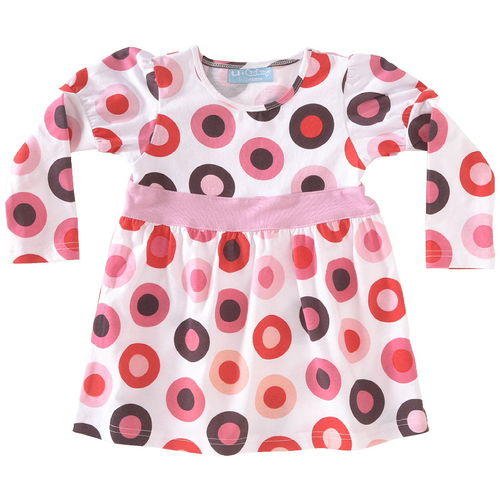 Swedish Kids Girls Retro Circle Dress