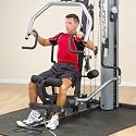 G5S Body-Solid&reg; Home Gym, Multi Fitness-Station mit Steckgewichtsturm und Ergo-PressTM-Armen, Multistation, Kraftstation, Kraftturm, Powerstation