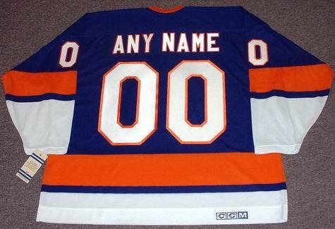 NEW YORK ISLANDERS 1970's CCM Vintage Throwback Hockey Jersey Customized with 
