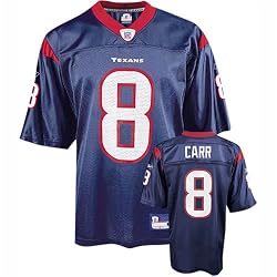 David Carr #8 Houston Texans NFL Replica Player Jersey By Reebok (Team Color)