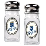 MLB Kansas City Royals Salt and Pepper Shaker Set with Crystal Coat