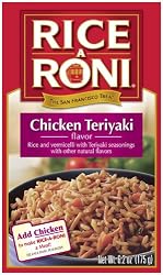 Rice-A-Roni Chicken Teriyaki, 6.2-Ounce Boxes (Pack of 12)