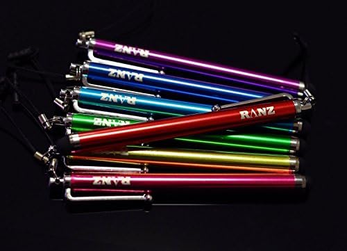 Samsung Galaxy S5 Case, RANZ® Stylish Design Deluxe PU Leather Folio Flip Book Wallet Pouch Case Cover (White Tribal) For Samsung Galaxy S5 ONLY with Touch Stylus £¨Will NOT Fit S5 Active/ S5 Sport/ S5 Mini)