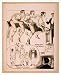 Historic Theater Poster (L), Hypnotist directing a group of people to do unusual things