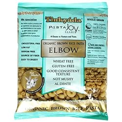 Tinkyada Organic Brown Rice Elbow, 12-Ounce Packages (Pack of 12)