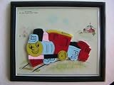 Vintage Child Guidance CHOO-CHOO TRAIN Magnetic Puzzle Plaque