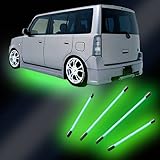 Neon Under Body Under Car Lighting Kit - Green (4 pcs)