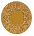 Majolica Ceramic Pottery Harvest Salad Plate 8" D Set / 2