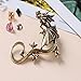 DDLBiz Gothic Punk Temptation Metal Dragon Bite Ear Cuff Wrap Clip Earring (Cinnamon)