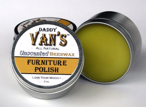 Daddy Van's All Natural Unscented Beeswax Furniture Polish