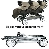 PEG PEREGO - CHASSIS TRIPLETTE SW GRIS NOIR N65