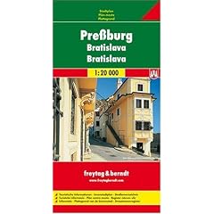 Freytag Berndt Stadtpl�ne, Pre�burg Gesamtplan - Ma�stab 1:20 000 (City Map)