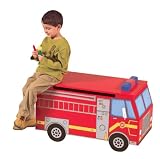 Fire Engine Toy Box