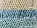 Kokobino CAS1042 Knit Your Own Cashmere Bonny Mitts and Booties Knitting Kit (Blueberry Crush, 0-12 Months)