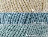from Kokobino Kokobino CAS1042 Knit Your Own Cashmere Bonny Mitts and Booties Knitting Kit (Blueberry Crush, 0-12 Months)